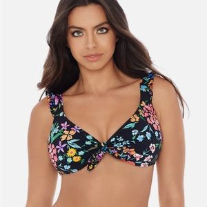 Miraclesuit Skinny Dippers Baby Kiss Daisy Mae Bikini Top